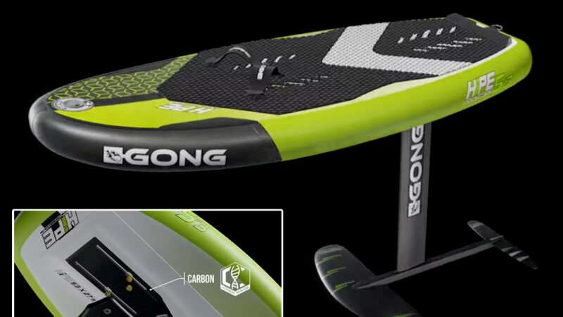 Gong Hipe. Una linea di gonfiabili dedicati al Wing/SUP Foil