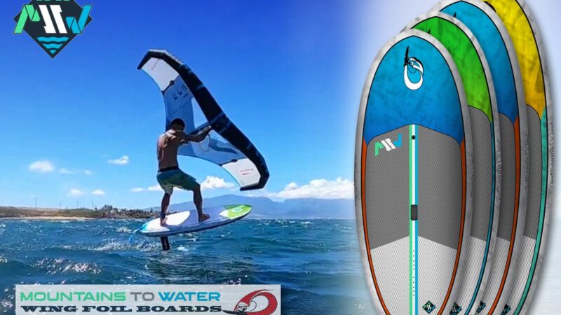 Mountains To Water presenta le nuove Flyer Wing Foil Board